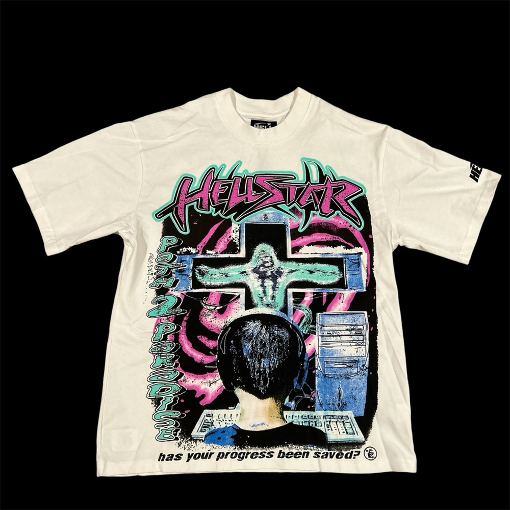 T-shirt Hellstar Online White